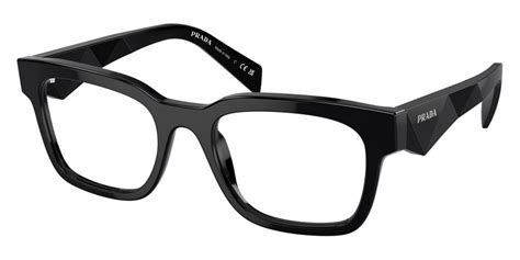 prada pr a10v|Prada™ PR A10V 16K1O1 51 Black Eyeglasses .